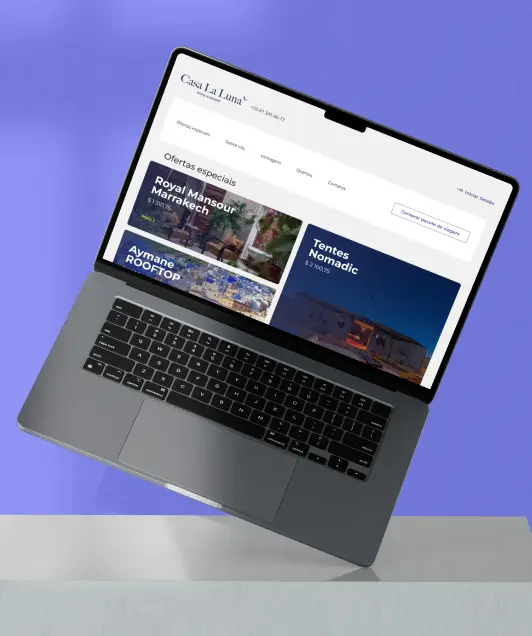 Website Responsivo Casa La Luna