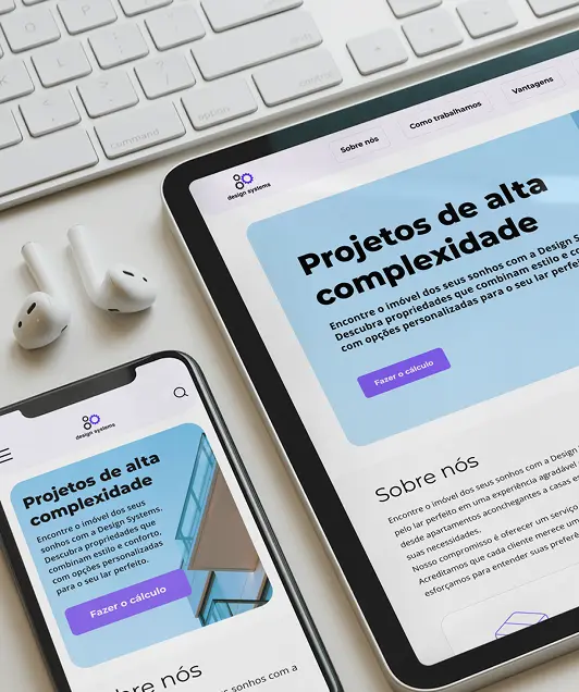 Website Responsivo Design Systems