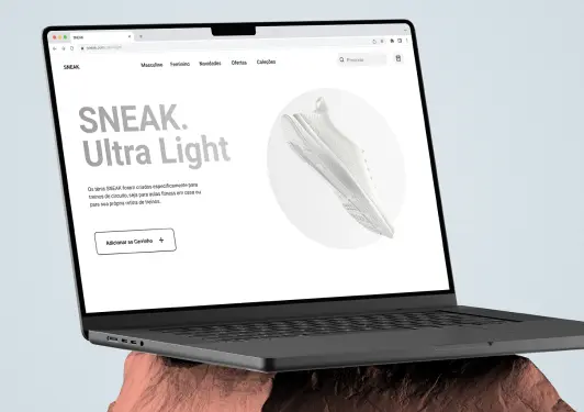 Landing Page Sneak